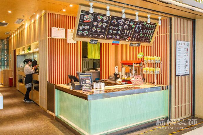 布蘭諾奶茶門店裝修奶茶店裝修公司怎樣選？